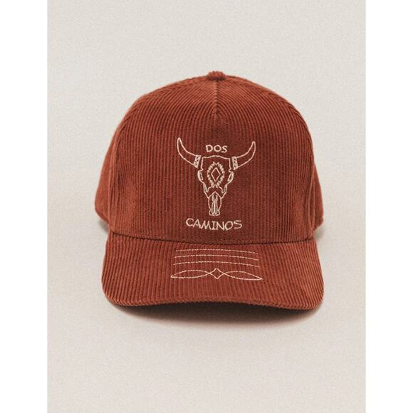 Two Roads Hat co Durango Dos Caminos Corduroy Trucker hat main image 6